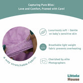 Knitted Stretch Wrap | Lavender